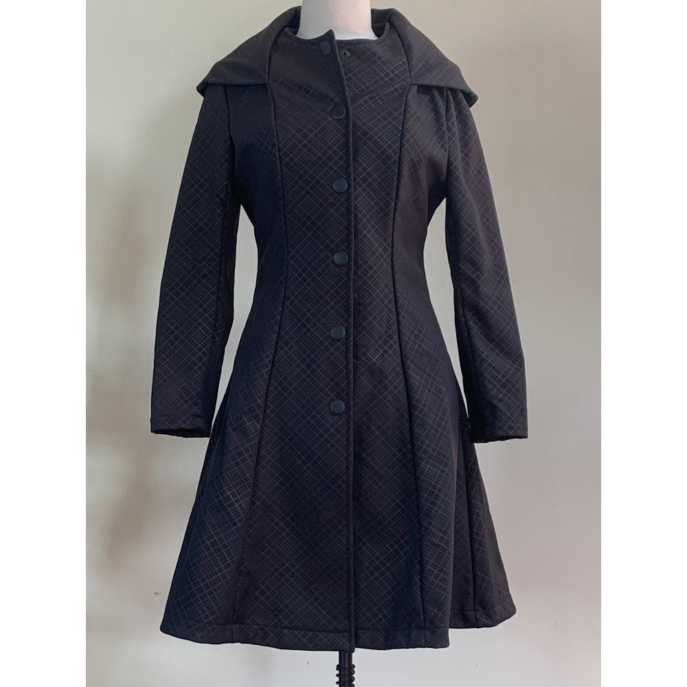 Betabrand Shawl Collar ALine Coat - S